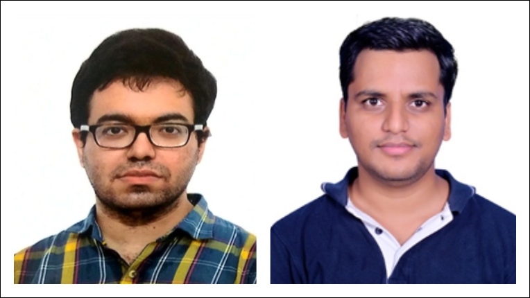 2020 ACM India Doctoral Dissertation Award recipient Jatin Batra and Honorable Mention recipient K. Venkatesh Emani